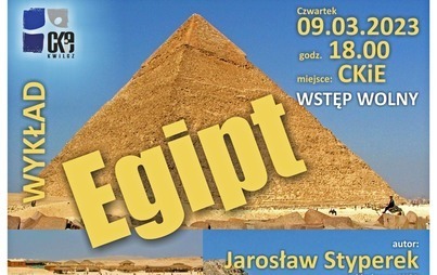 Zdjęcie do EGIPT - - spotkanie z Jarosławem Styperkiem