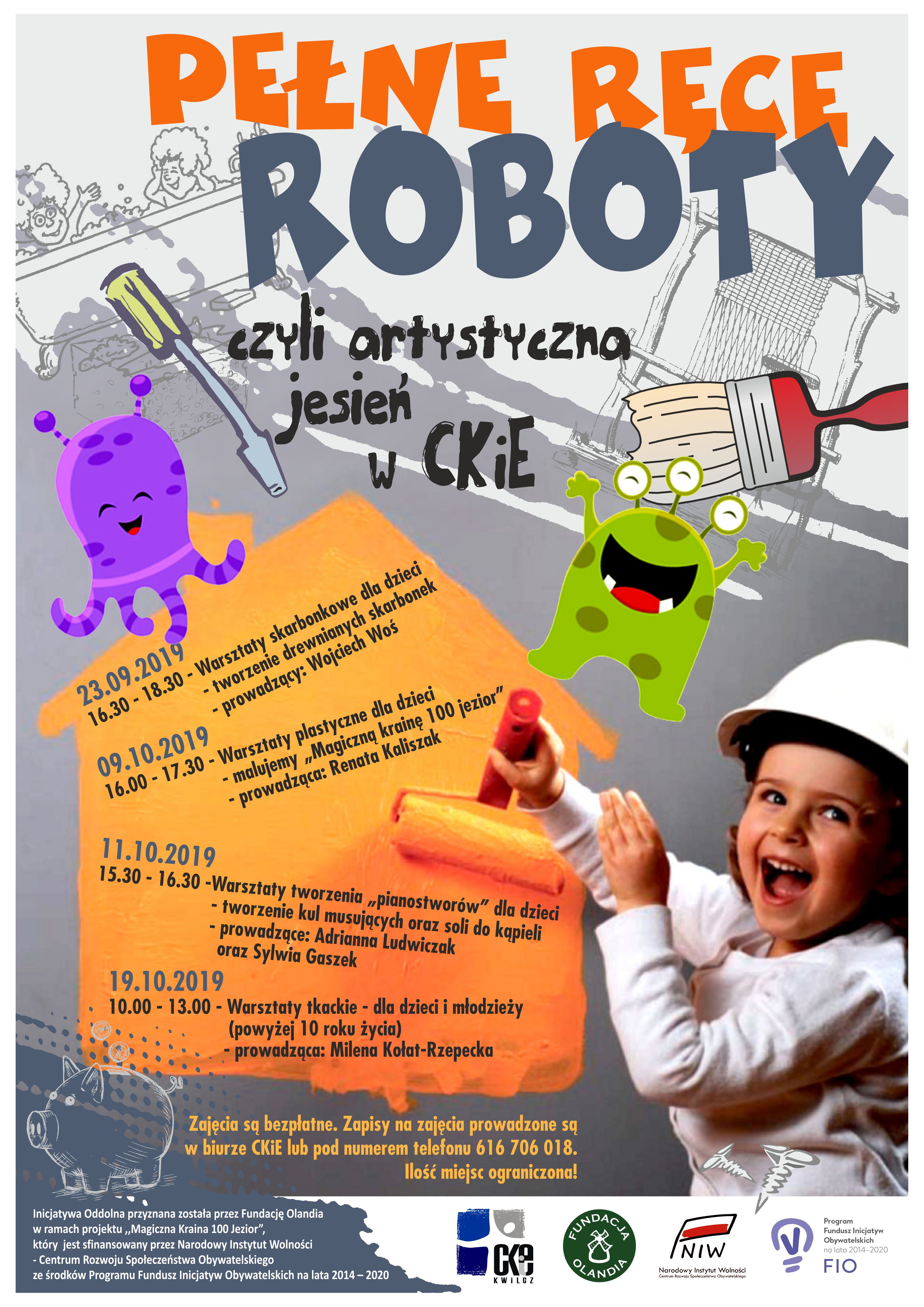 Pełne rece roboty