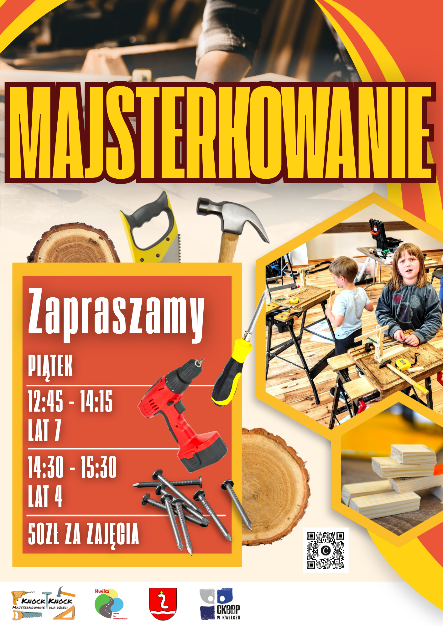Plakat Knock Knock majsterkowanie