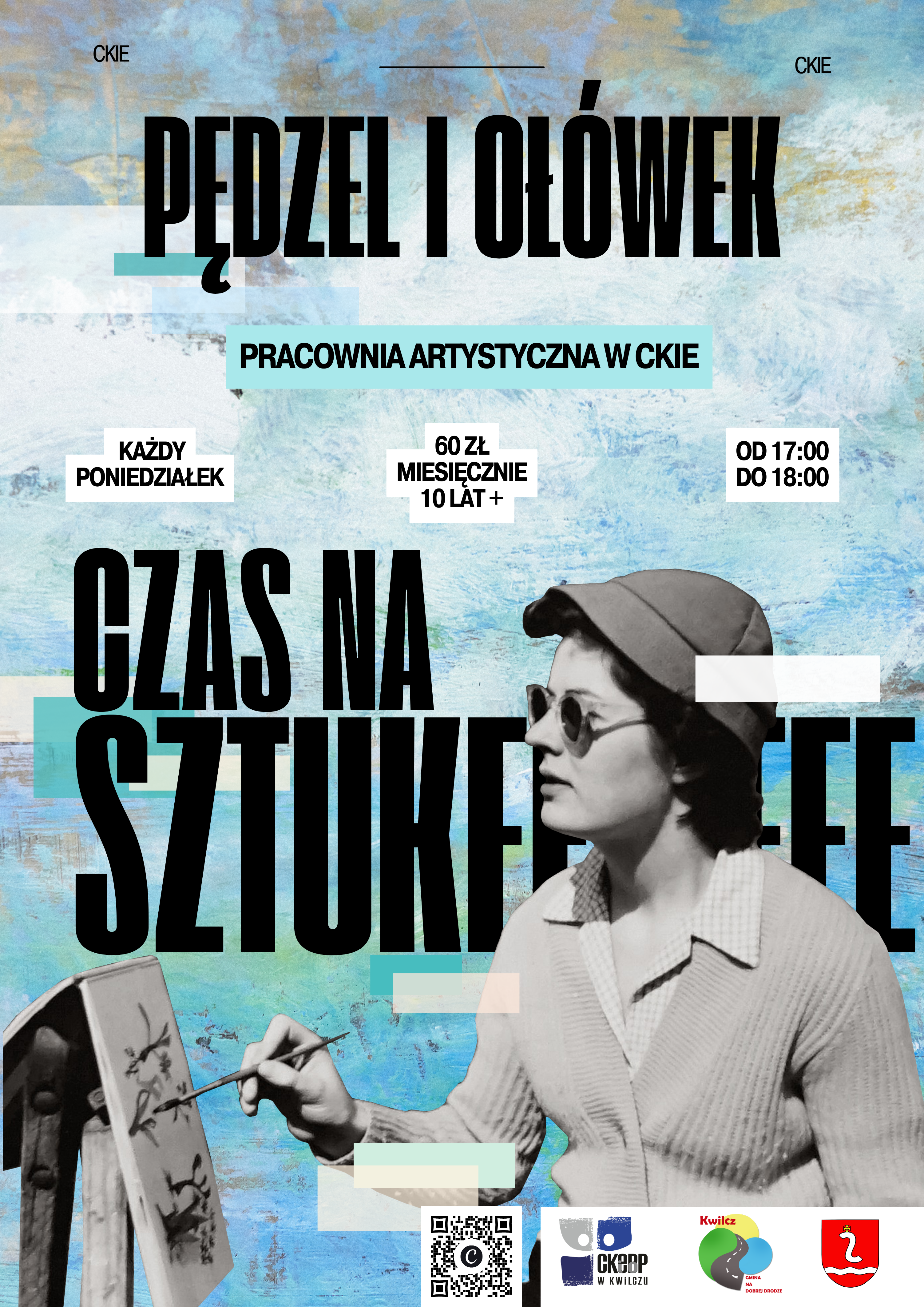 Plakaty pędzel i&nbsp;oł&oacute;wek