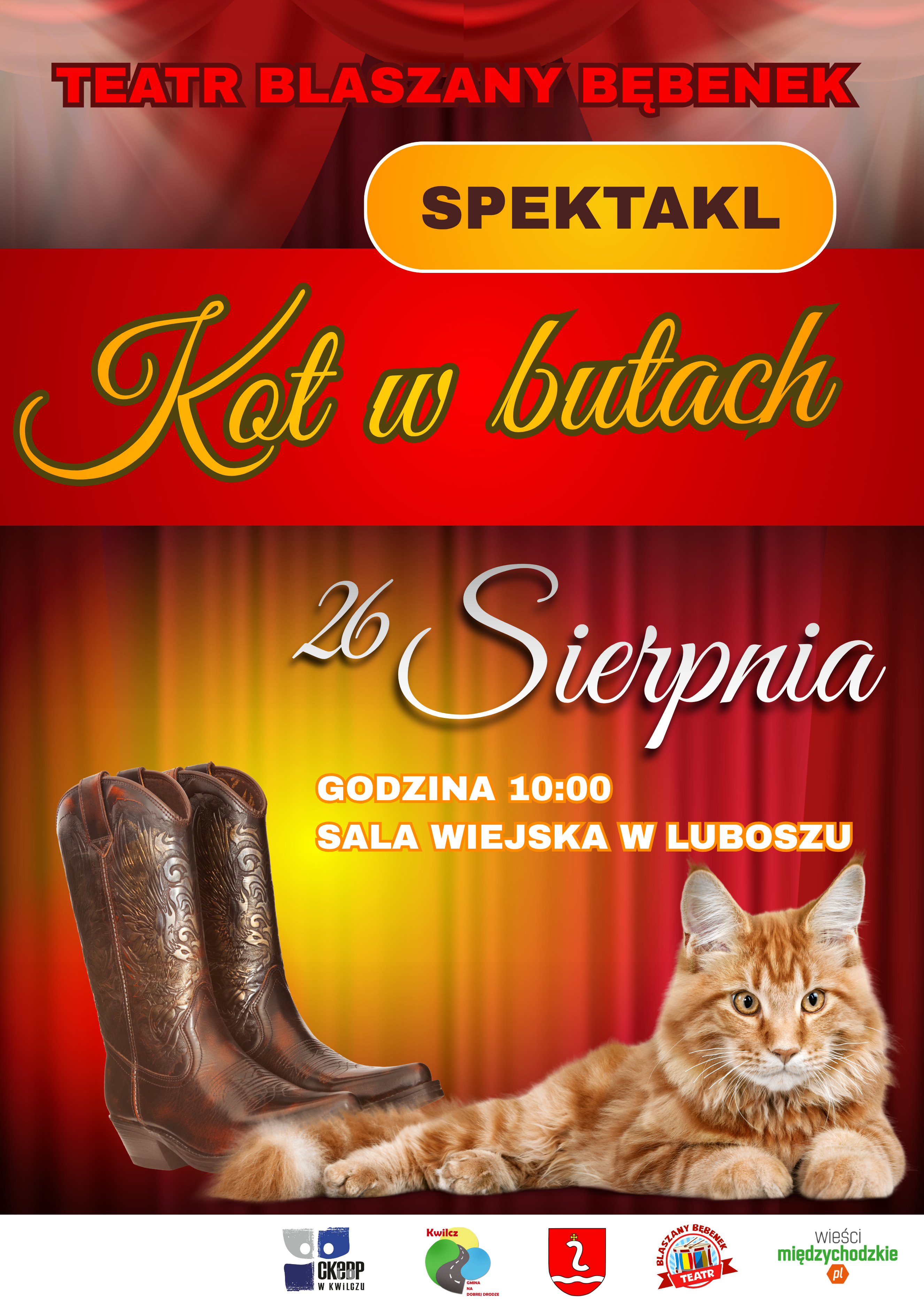 spektakl kot w&nbsp;butach 