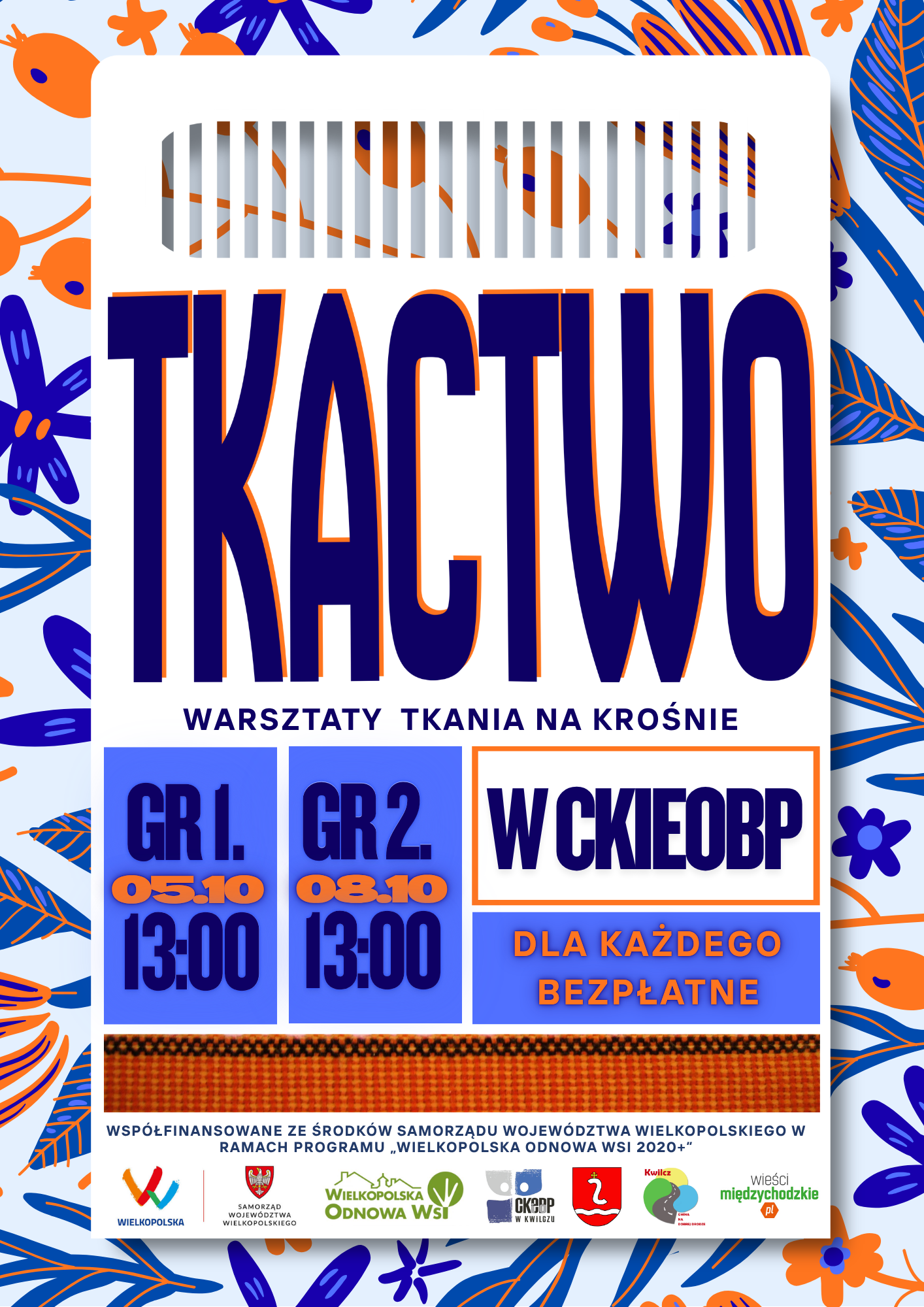 Plakaty_Warsztaty_tkania_na_krośnie