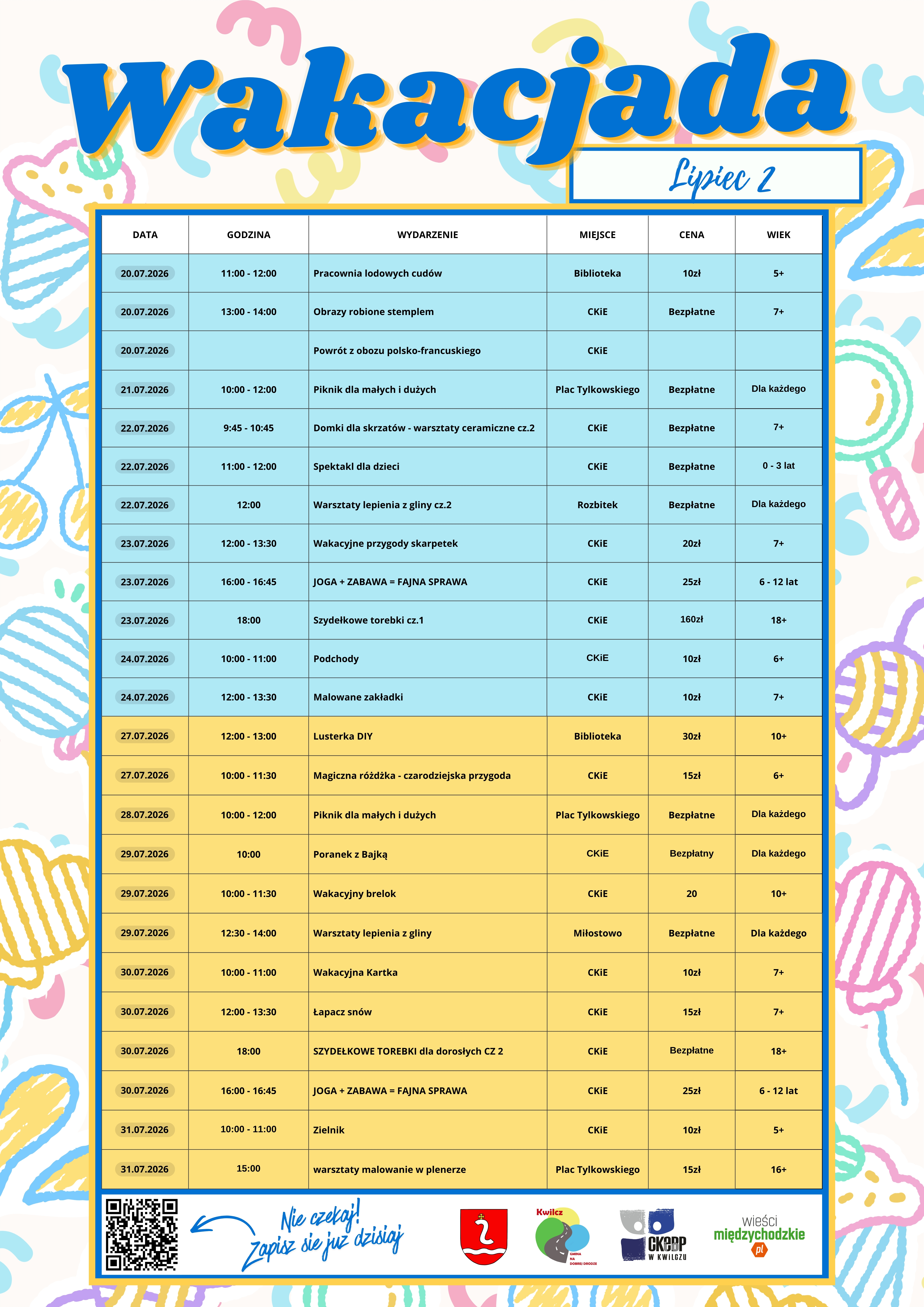 wakacjada lipiec 2