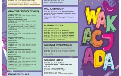 Zdjęcie do Zapraszamy na Wakacjadę! Lato 2021