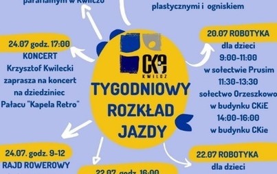 Zdjęcie do Tygodniowy rozkład jazdy!