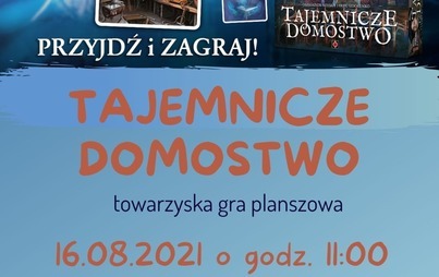 Zdjęcie do Tajemnicze Domostwo - towarzyska gra planszowa