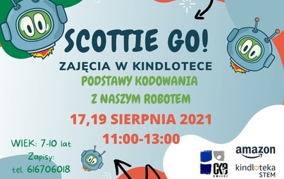 Zdjęcie do Podstawy programowania z robotem Scottie Go!