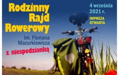 Zdjęcie do Rodzinny rajd rowerowy im Floriana Mazurkiewicza