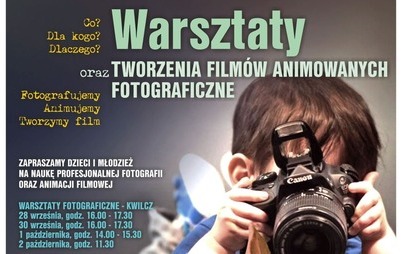 Zdjęcie do WARSZTATY tworzenia film&oacute;w animowanych fotograficznie 