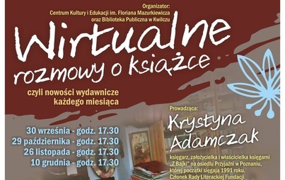 Zdjęcie do Wirtualne rozmowy o książce.