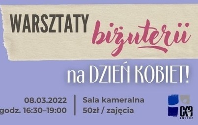 Zdjęcie do Warsztaty biżuterii