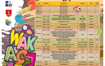 Zdjęcie do WAKACJADA - program!