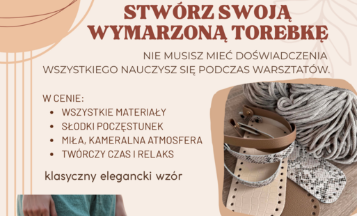 Zdjęcie do Warsztaty - szydełkowe torebki 