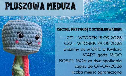 Zdjęcie do Podziergajmy razem ! PLUSZOWE MEDUZY - warsztaty dla dorosłych 