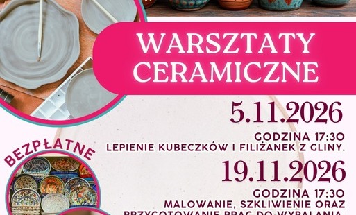Zdjęcie do Warsztaty ceramiczne